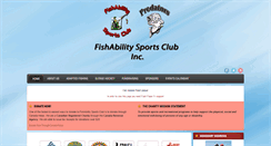 Desktop Screenshot of fishabilitysports.org